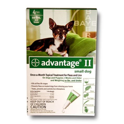 Bayer Advantage Ii For Dogs 004bay 04461707 Flea Control For Dogs