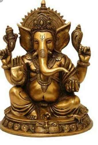 Washable Brass Lord Ganesh Statue at Best Price in Delhi | Art Demeanour