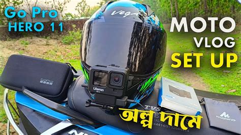 Best Moto Vlog Setup With Go Pro Hero Moto Vlogging