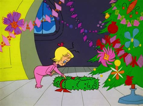 How The Grinch Stole Christmas Cindy Lou Cartoon