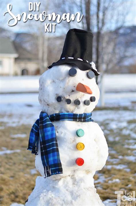 Diy Snowman Kit Her Tool Belt