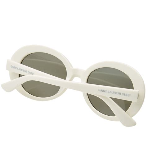 Saint Laurent Sl California Sunglasses Ivory Smoke End Gb