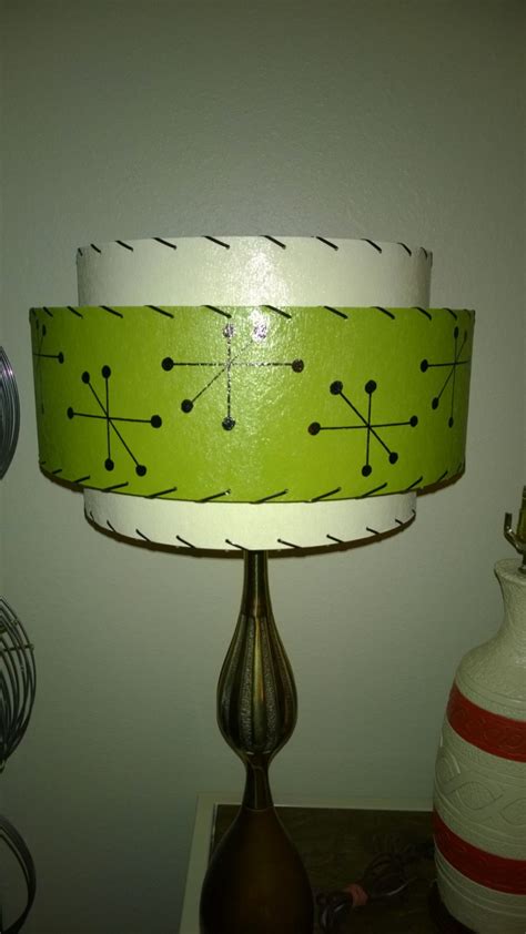 Mid Century Vintage Style 3 Tier Fiberglass Lamp Shade Etsy