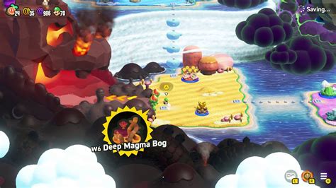 Super Mario Bros Wonder W6 Deep Magma Bog Gameplay On Nintendo