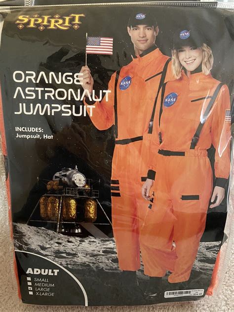 Orange Astronaut Space Suit Costume Spirit Halloween … Gem