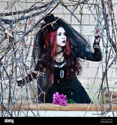 Goth subculture hi-res stock photography and images - Alamy