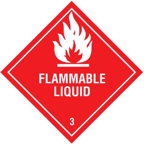 Class Flammable Liquid Labels Amnis Group Pty Ltd