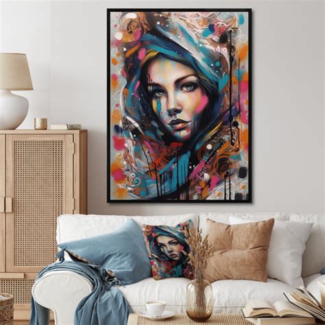 Mercer41 Female Pop Art Portrait I On Canvas Print | Wayfair