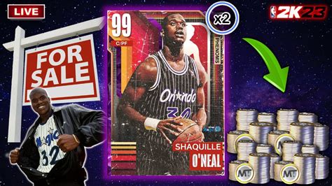 LIVE I SOLD 2 DARK MATTER SHAQS FOR NBA2K23 MYTEAM BUY PINK