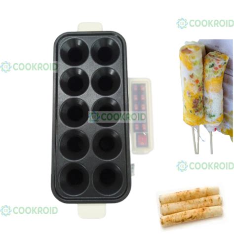 Electric Egg Roll Machine 10 Tube – Machinebay