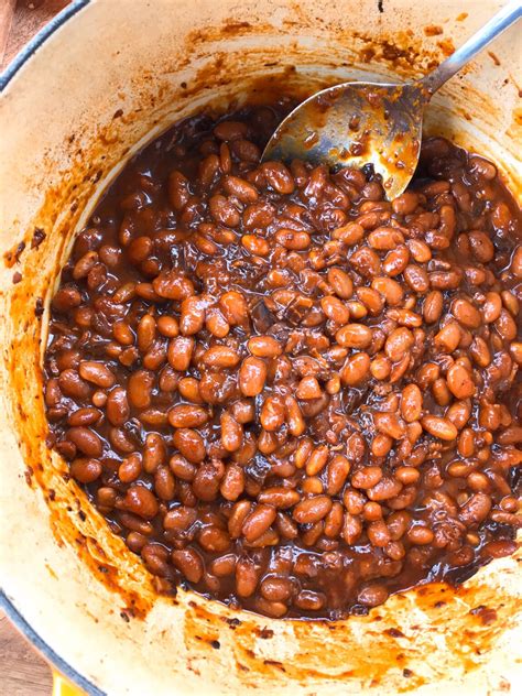 Old Fashioned Homemade Baked Beans The Daring Gourmet