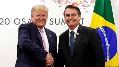 Trump Divulga Mensagem De Apoio A Bolsonaro Dw 27102021