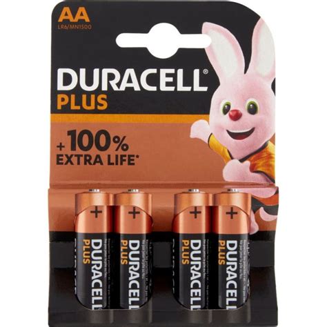 Batterie Stilo Aa Duracell Plus Pz Extra Life