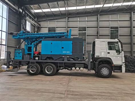 CSD200A Mobile Hydraulic Rotary Borehole Borewell Deep Water Well