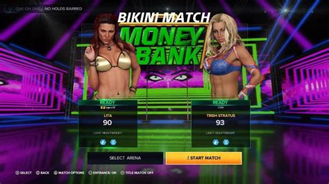 Wwe K Ps Bikini Match Lita Vs Trish Stratus Youtube