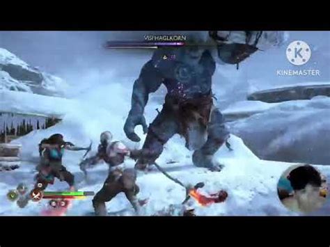 God Of War Ragnarok Kratos Kill Giant Visi Youtube