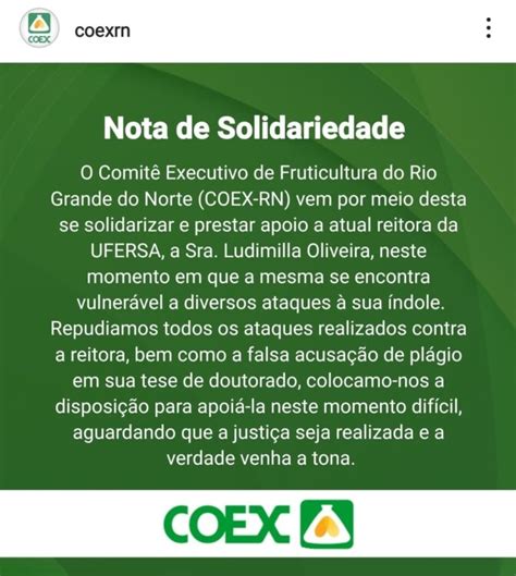 Entidade ligada ao agronegócio sai em defesa de reitora e acusa UFRN de