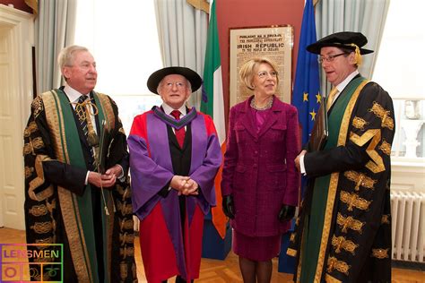 Nui Honours President Of Ireland His Excellency Dr Michael D