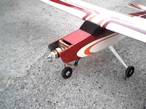 RC Nitro Plane Convert To Electric YouTube