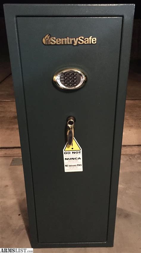 ARMSLIST For Sale Trade Sentry Safe 14 Gun Safe Electronic And Key Lock