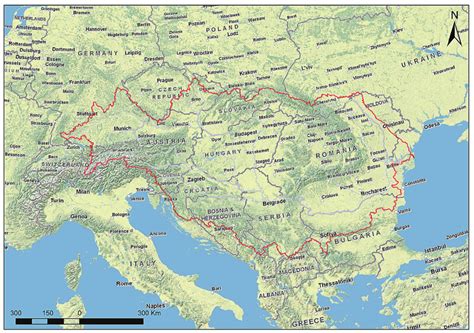 Overview Danube River Basin. | Download Scientific Diagram