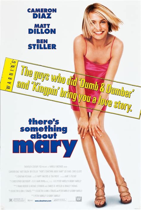 Mary à tout prix film américain de Bobby Farrelly et Peter Farrelly 1998