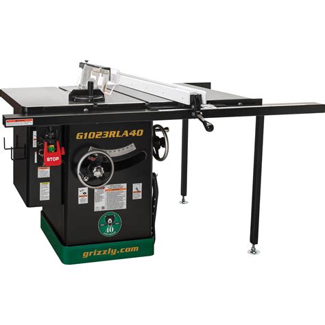 Hp V Cabinet Table Saw Th Anniversary Edition Grizzly