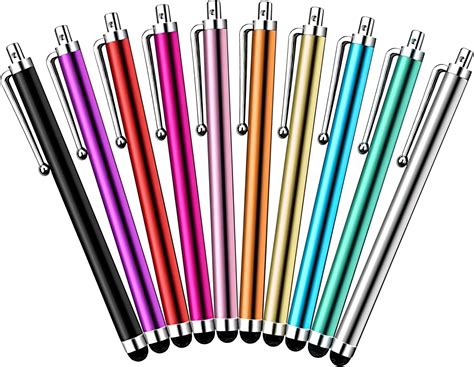 MoKo Lot De 4 Stylets Universels Compatibles Avec IPad IPhone Samsung