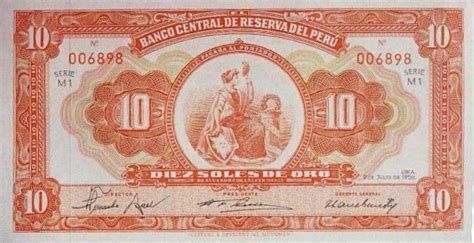 Old Peruvian Banknotes Page Limaeasy Page