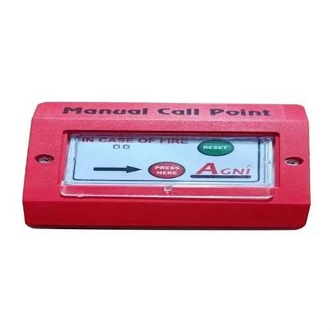 M S Body Red Manual Agni Fire Alarm System 90 Db At ₹ 250 In New Delhi Id 25001861173