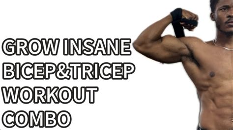 Grow Insane Bicepandtricep Workout Combo Youtube