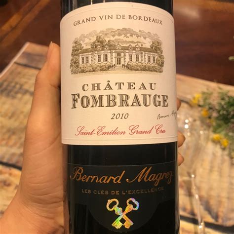 Vang Vang Ch Teau Fombrauge Saint Emilion Grand Cru Class Th Nh Vang