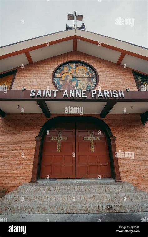 An exterior view of Saint Anne church Stock Photo - Alamy