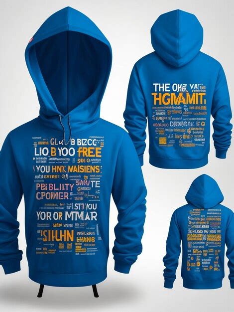 Premium AI Image | A hoodie design for print on demand