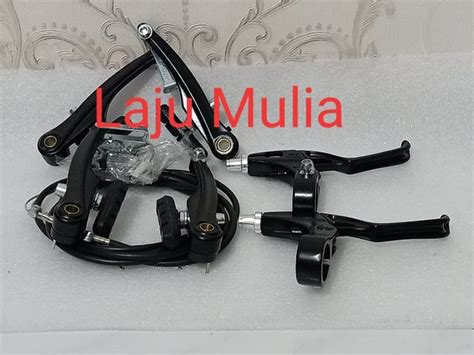 Jual Rem V Brake Set Full Alloy Genio Logan Black Di Lapak Lajumulia