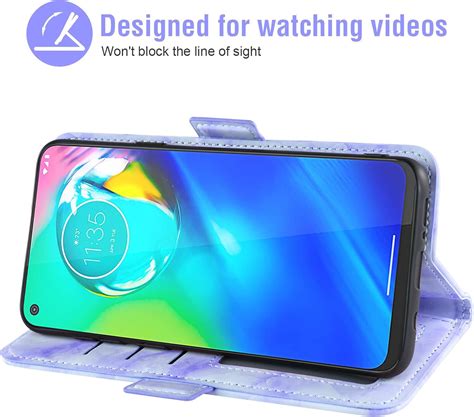 Asuwish Funda Compatible Con Moto G Power Y Protector De Pantalla