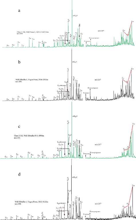 Representative Mass Chromatograms Of Terpanes Mz 191 And Steranes Download Scientific