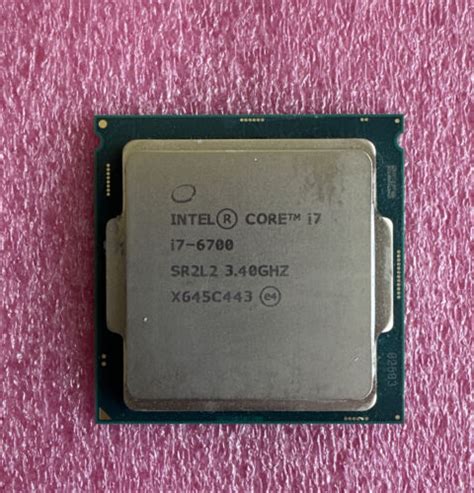 Intel Core I7 6700 Quad Core 340ghz 1mb8mb Lga1151 Skylake S Cpu Sr2l2 Ebay