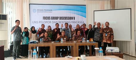 Focus Group Discussion FGD V PANJA UNS Pelopor Dan Benteng Pancasila