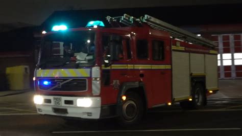 Two Tones Stretford Reserve Pump Turnout Greater Manchester Fire