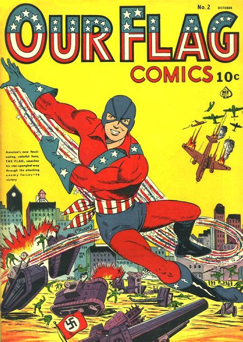 Our Flag Comics 002 Comic Drawing Marvel Comics Covers Comics