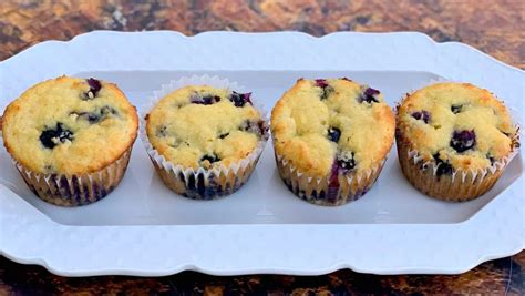 Easy Sugar Free Blueberry Muffins Video