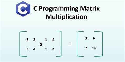 Understanding And Performing Matrix Multiplication In C Programming A