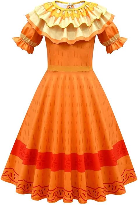 Buy Kids Isabella Encanto Costume Mirabel Luisa Isabela Dress Girls