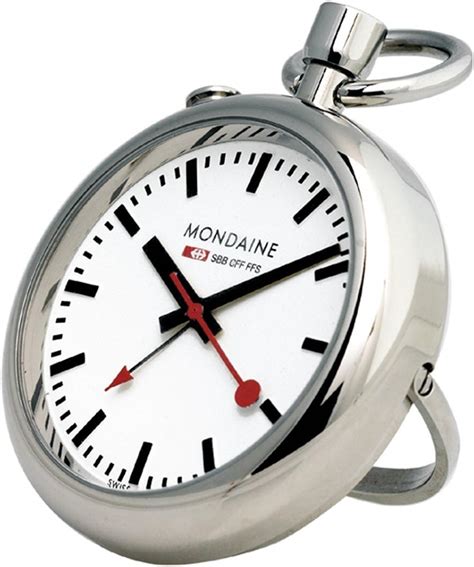 Mondaine Alarm Pocket Watch A4683031711sbb Uk Watches