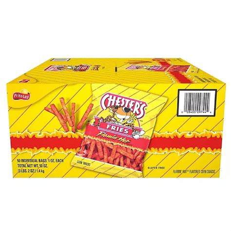 Chesters Flamin Hot Fries Snacks 1 Oz 50 Ct Ebay