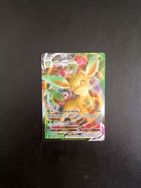 CARTE POKEMON PHYLLALI VMAX 008 203 EB07 Évolution Céleste FR Neuve EUR