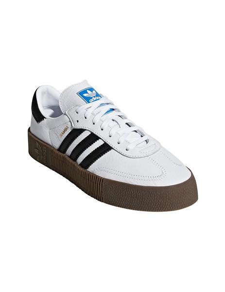 Zapatillas De Mujer Adidas Sambarose W Blanco