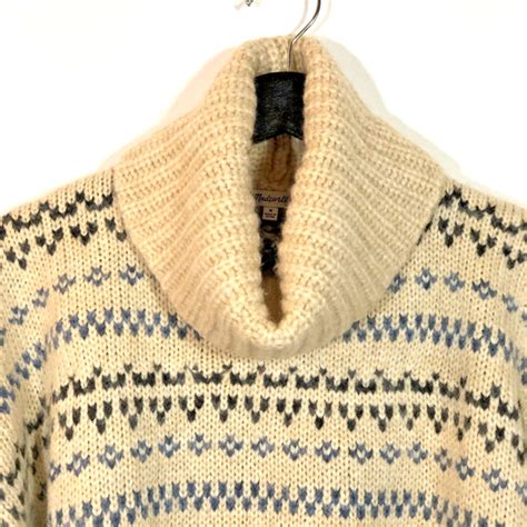 Madewell Sweaters Madewell Fair Isle Sweater Somervell Turtleneck