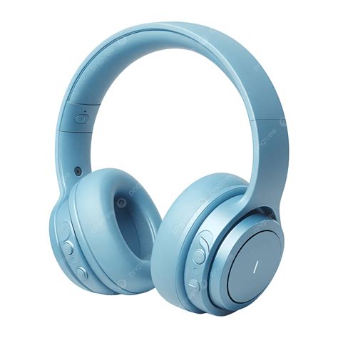 Free Photo 3d Light Blue Bluetooth Headphones, Bluetooth Headphones, 3d